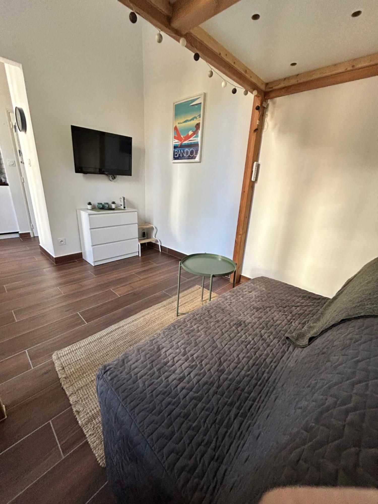 Agreable Studio Renove Avec Place De Parking バンドール エクステリア 写真